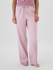 Gap Pink Poplin Pyjama Bottoms - Image 3 of 4