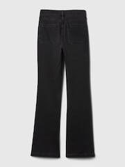 Gap Black High Waisted Double Pocket 70s Flare Jeans - Image 11 of 11