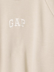 Gap Beige Vintage Soft Raglan Crew Neck Sweatshirt - Image 5 of 5