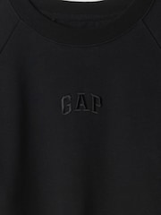 Gap Black Vintage Soft Raglan Crew Neck Sweatshirt - Image 5 of 5