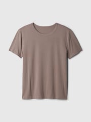 Gap Brown Crew Neck Vintage Short Sleeve T-Shirt - Image 4 of 4