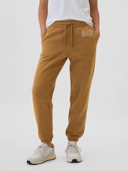 Gap Brown Logo Joggers - Image 1 of 5