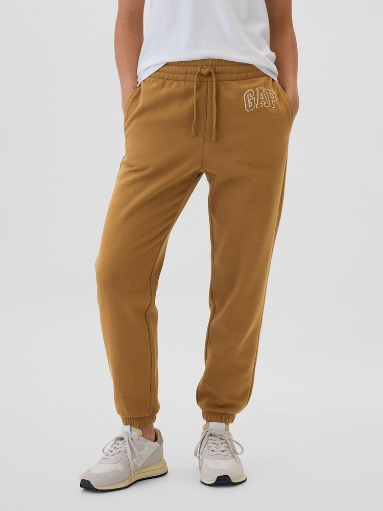 Gap Brown Logo Joggers - Image 1 of 5