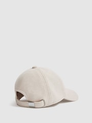 LES 100 CIEL Cream Reiss | Les 100 Ciels Felted-Tweed Baseball Cap - Image 3 of 5