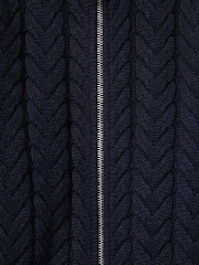 Reiss Navy Arnold 9-13 yrs Hybrid Quilt-Knit Jacket - Image 4 of 4