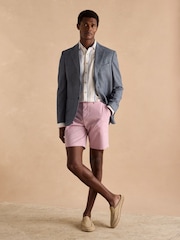 Joules Classic Fit Pink Chino Shorts - Image 5 of 8