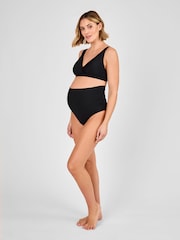 JoJo Maman Bébé Black Maternity Bikini Set - Image 6 of 8
