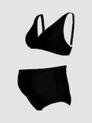 JoJo Maman Bébé Black Maternity Bikini Set - Image 7 of 8