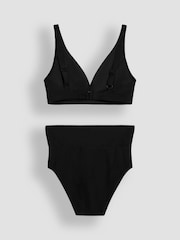 JoJo Maman Bébé Black Maternity Bikini Set - Image 8 of 8
