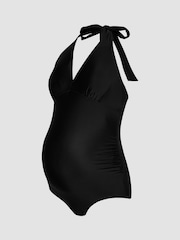 Jojo Maman Bébé Umstandsmode Badeanzug mit Neckholder - Bild 7 von 8