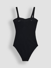 JoJo Maman Bébé Black Maternity Bandeau Swimsuit - Image 8 of 8