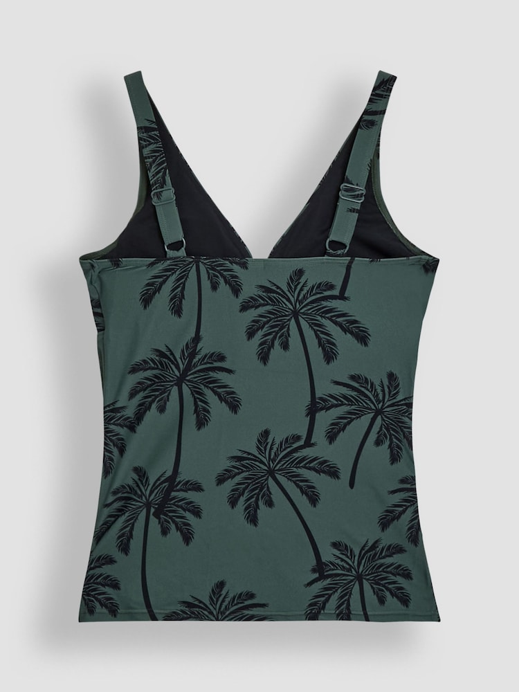 JoJo Maman Bébé Maternity Palm Print Tankini Set - Bild 11 von 11