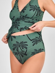 JoJo Maman Bébé Maternity Palm Print Tankini Set - Bild 8 von 11
