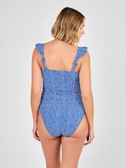 JoJo Maman Bébé Maternity Spot Frill Shoulder Tankini Set - Bild 6 von 11
