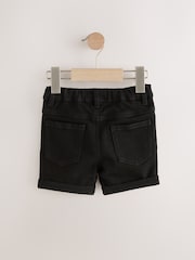 Black Denim Shorts - Image 2 of 4