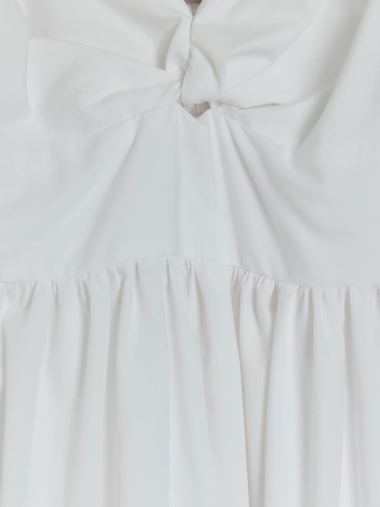 River Island Midikleid mit gedrehtem Design - Bild 4 von 4