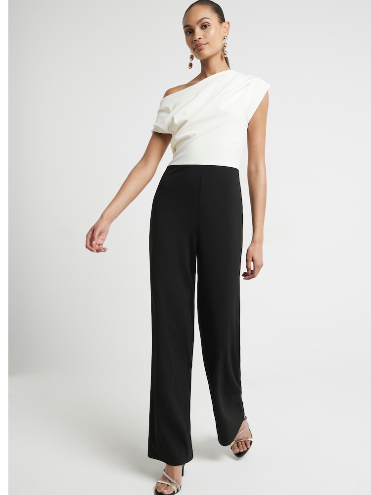 River Island Asymétrique Mono Combinaison - Image 3 of 6