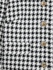 River Island Cropped Boucle Trophy Jacket - Imagen 4 de 4