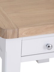 K Interiors White Clermont Side Table - Image 3 of 5