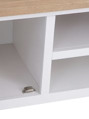 K Interiors White Clermont Large TV Unit - Image 5 of 5