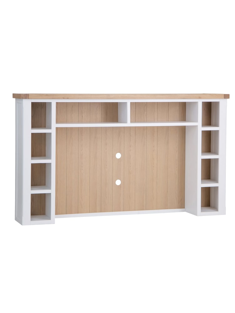 K Interiors White Extra Large Clermon  TV Unit Top - Image 2 of 4