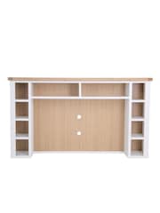 K Interiors White Extra Large Clermon  TV Unit Top - Image 3 of 4