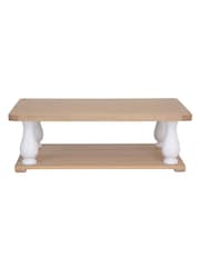 K Interiors White Clermont Coffee Large Table - Image 12 of 12