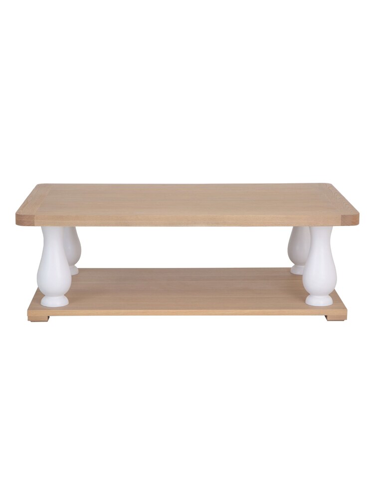 K Interiors White Clermont Coffee Large Table - Image 12 of 12