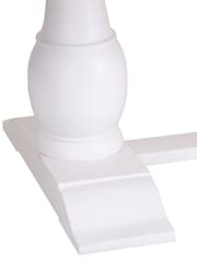 K Interiors White Clermont 2.2m Extending Dining Table - Image 3 of 5
