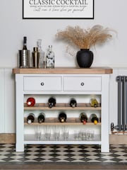 K Interiors White Clermont Wine Rack - Image 1 of 4