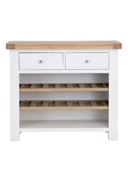 K Interiors White Clermont Wine Rack - Image 2 of 4