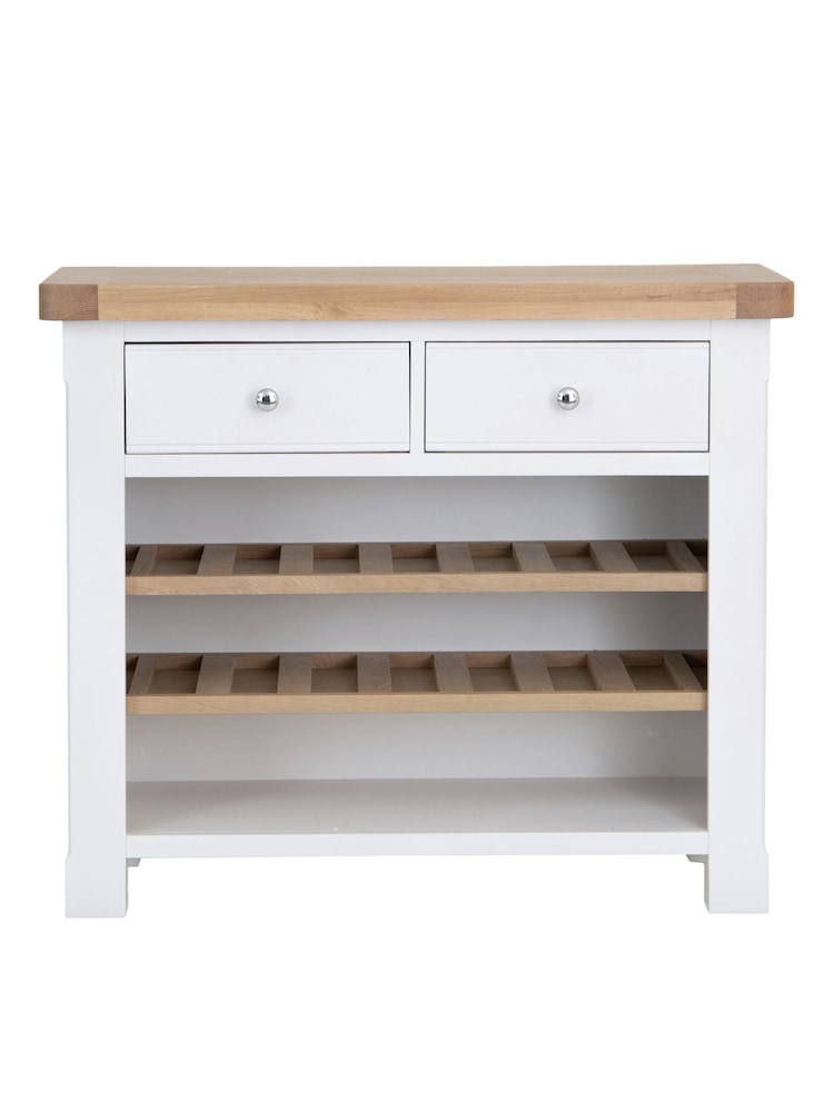 K Interiors White Clermont Wine Rack - Image 2 of 4