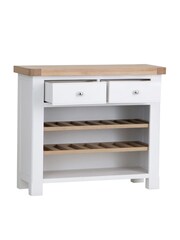 K Interiors White Clermont Wine Rack - Image 4 of 4