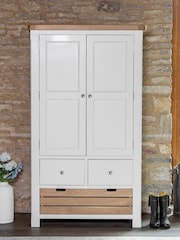 K Interiors White Clermont Double Larder Unit - Image 2 of 6