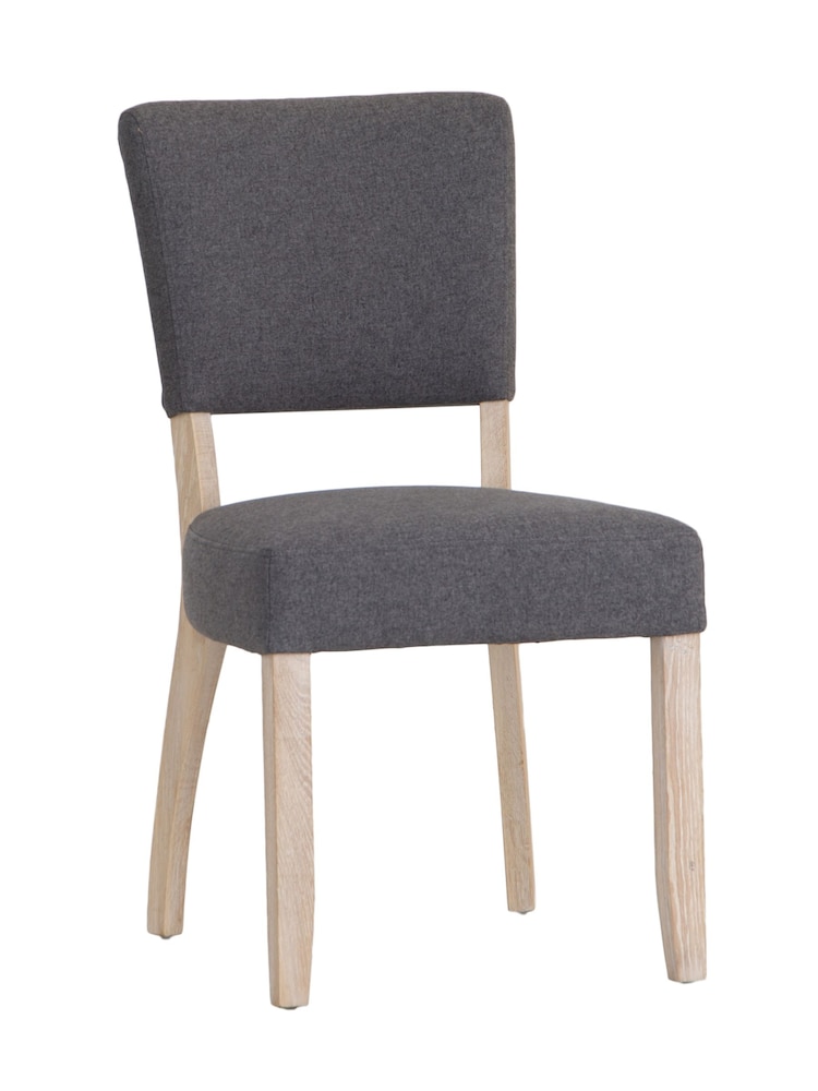 K Interiors Grey Clermont Dining Chairs Pair - Image 2 of 5