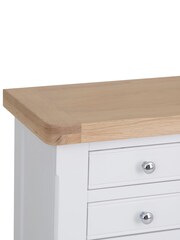 K Interiors White Clermont Small Sideboard - Image 4 of 6