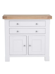K Interiors White Clermont Small Sideboard - Image 5 of 6