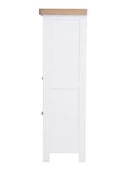 K Interiors White Clermont Drinks Bureau Cabinet - Image 6 of 6