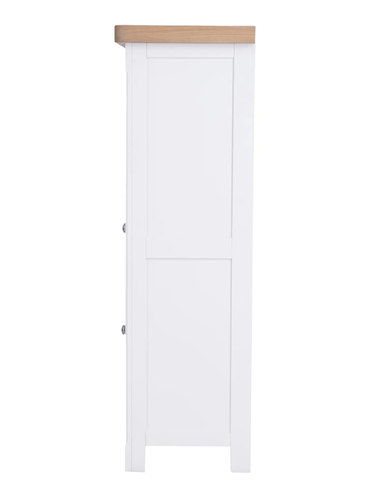 K Interiors White Clermont Drinks Bureau Cabinet - Image 6 of 6