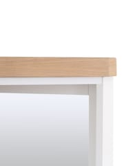 K Interiors White Clermont Corner Hall Bench Top - Image 6 of 6