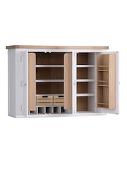 K Interiors White Clermont Triple Larder Unit Top - Image 3 of 6