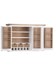 K Interiors White Clermont Triple Larder Unit Top - Image 4 of 6