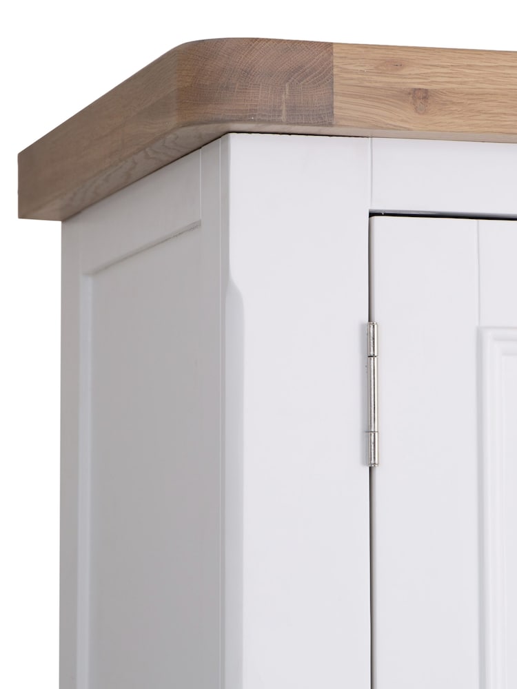 K Interiors White Clermont Triple Larder Unit Top - Image 6 of 6