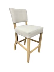 K Interiors Natural Clermont Bar Stool - Image 2 of 4