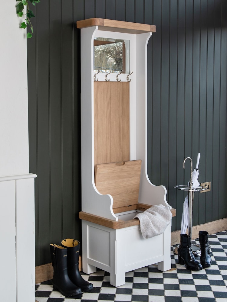 K Interiors White Clermont Shoe Free Standing Storage - Image 1 of 1