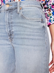 Boden Blue High Rise Wide Leg Jeans - Image 6 of 7