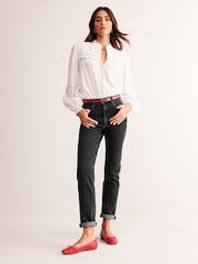 Boden Black Girlfriend Jeans - Image 1 of 6