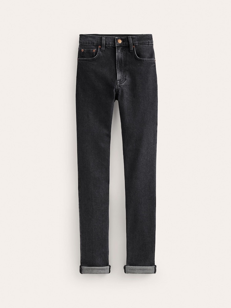 Boden Black Girlfriend Jeans - Image 6 of 6