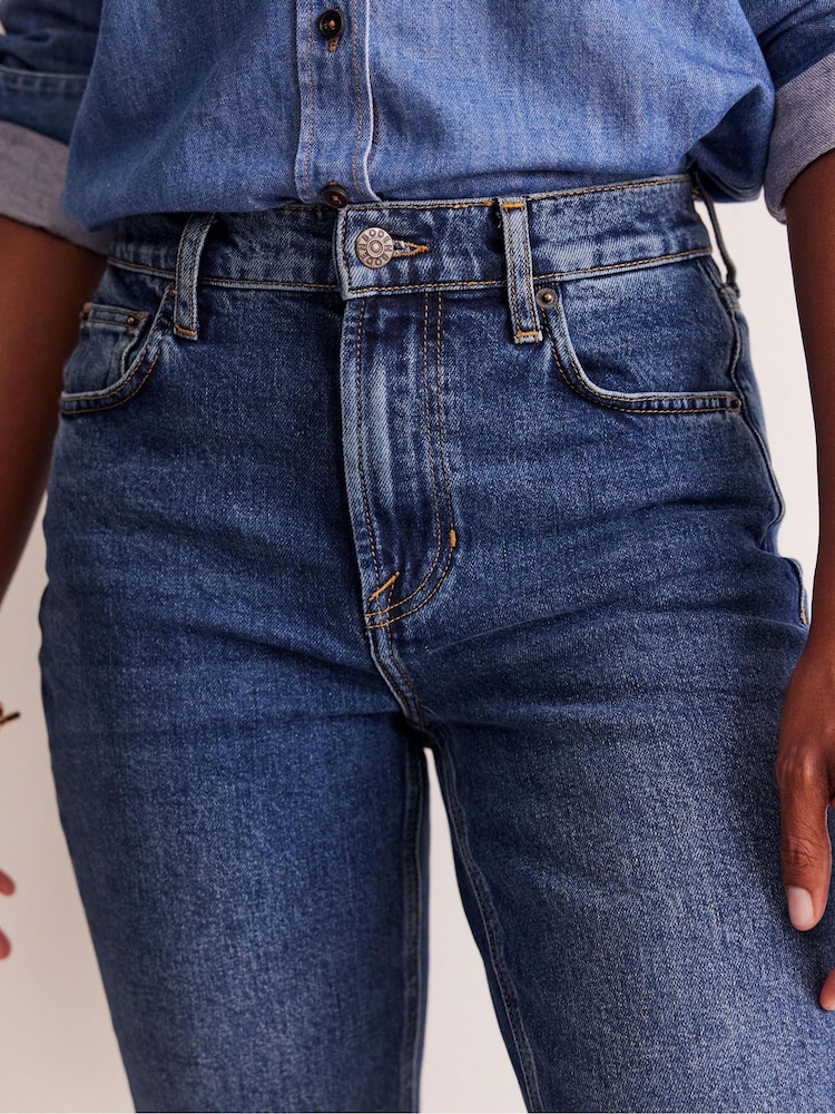 Boden Blue Girlfriend Jeans - Image 4 of 6