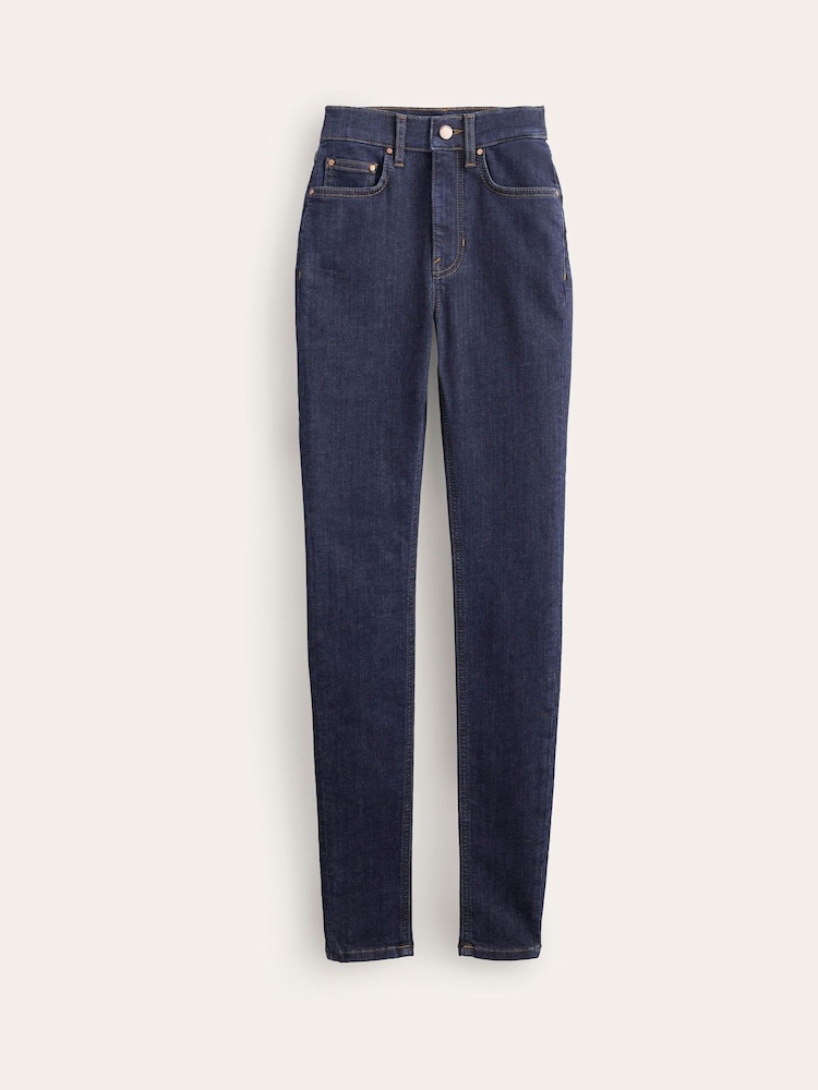 Boden Blue High Rise Skinny Jeans - Image 6 of 6 Boden Blue High Rise Skinny Jeans - Image 6 of 6
